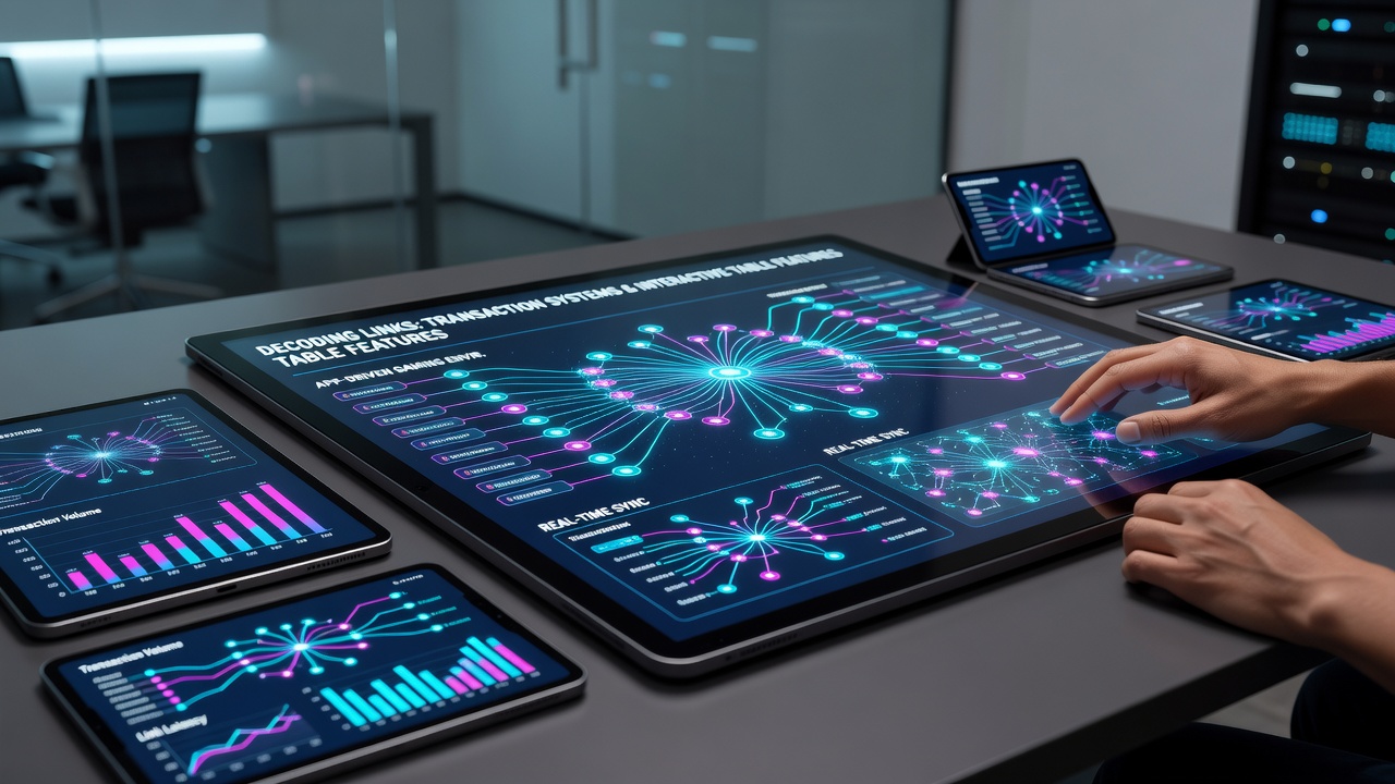 Detailed diagram illustrating API connections between mobile payment gateways and interactive gaming tables with data flow arrows and security layers