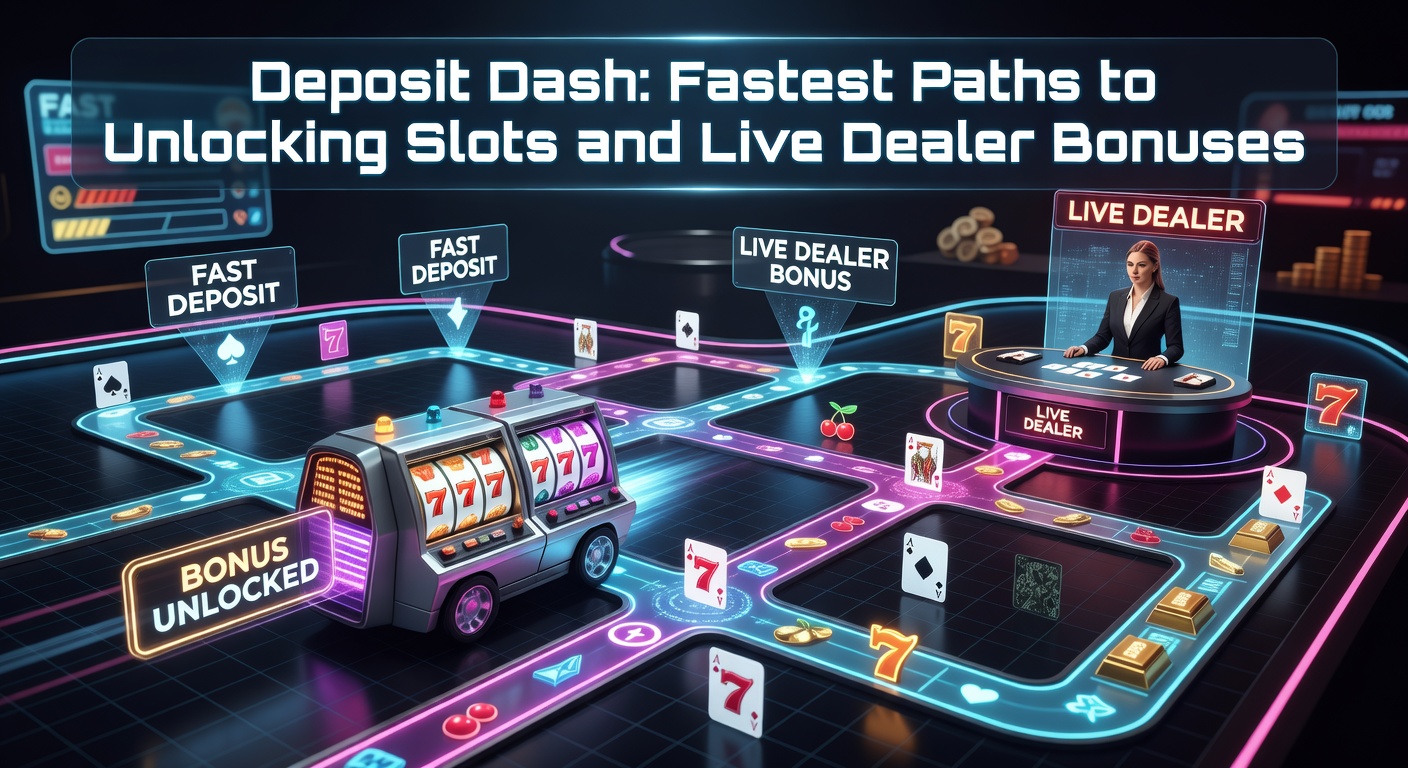 Digital dashboard showing speedy deposit options lighting up casino bonuses on a mobile screen