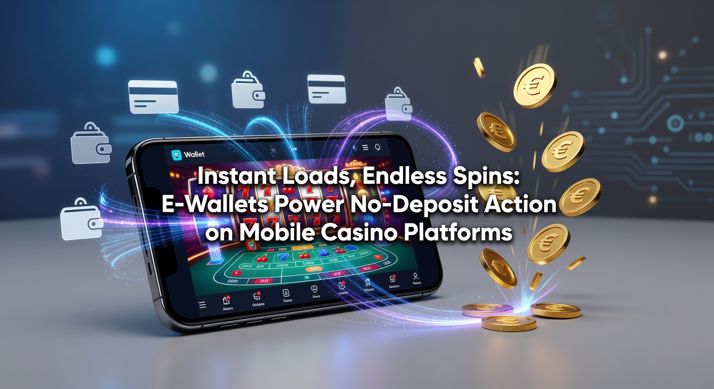Mobile phone screen displaying a vibrant casino app with e-wallet deposit options and spinning slots in action