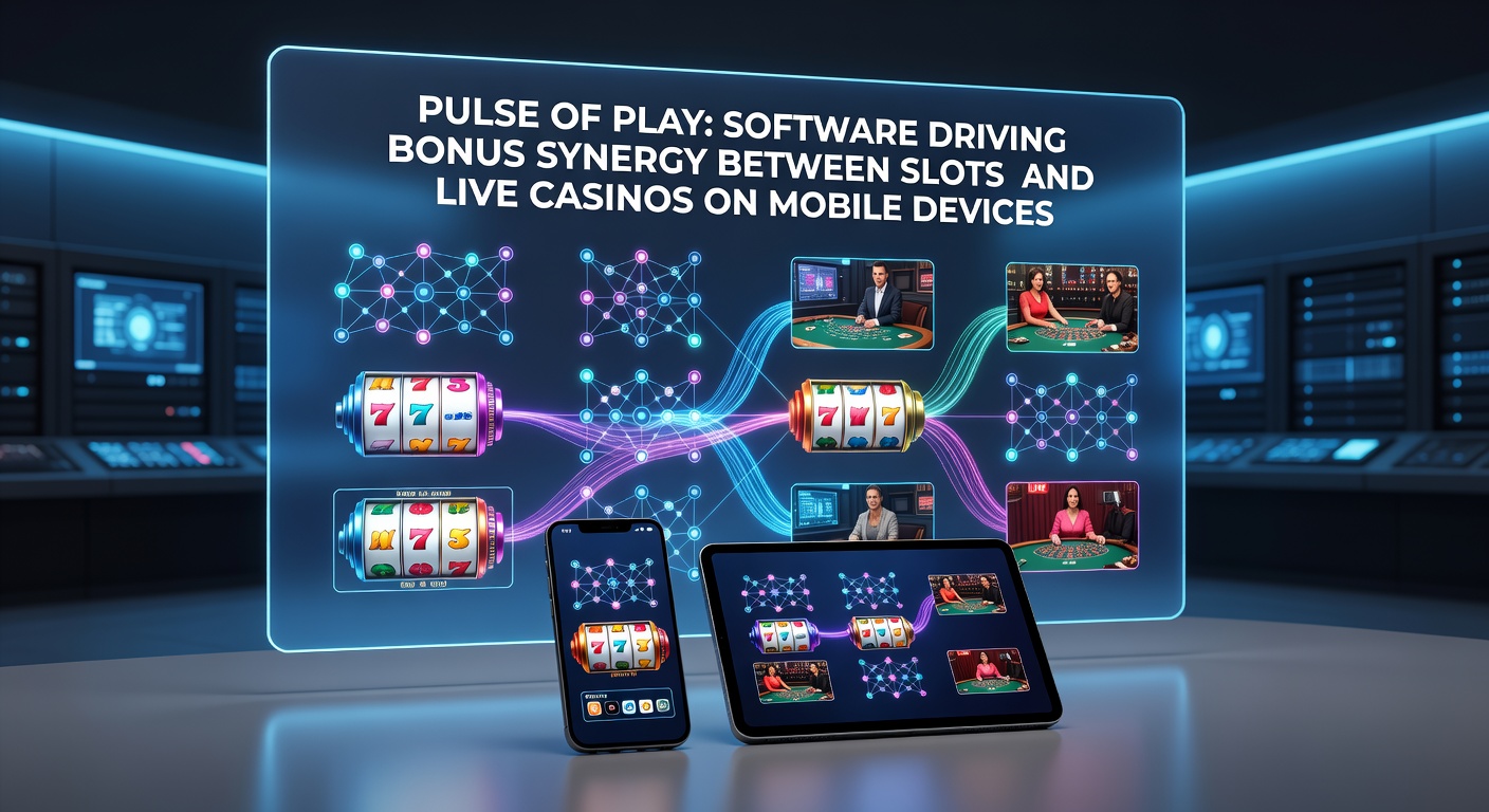 Close-up of a mobile app interface showing a slot game bonus transitioning into a live casino roulette wheel with synced multipliers