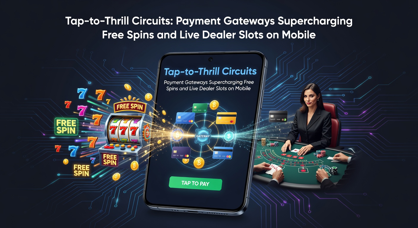 Mobile phone screen displaying a vibrant slot game with free spins activation and seamless payment gateway interface overlay