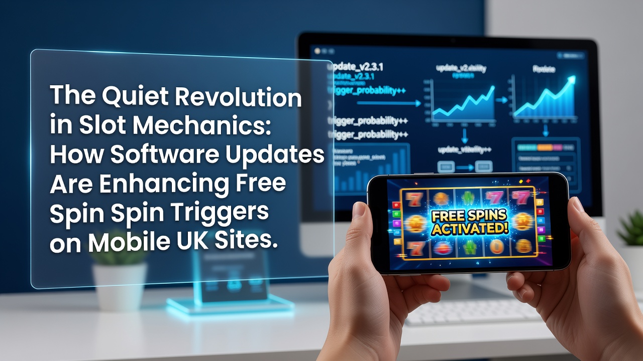Mobile slot interface displaying enhanced free spin trigger animations on a UK casino app